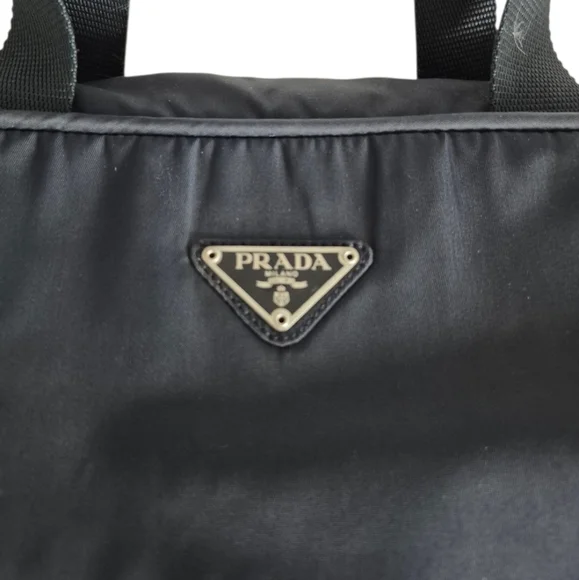 Vintage Prada Black Nylon Handbag - Picture 13 of 16